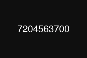 7204563700