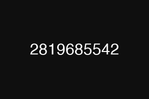 2819685542